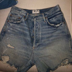 AGOLDE size 28 cut of shorts